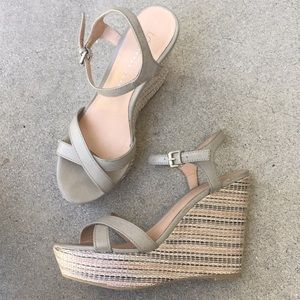 LC Lauren Conrad Kohl’s Platform Wedge Heel Sandal
